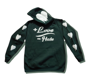 "More Love" Forest Green Hoodie