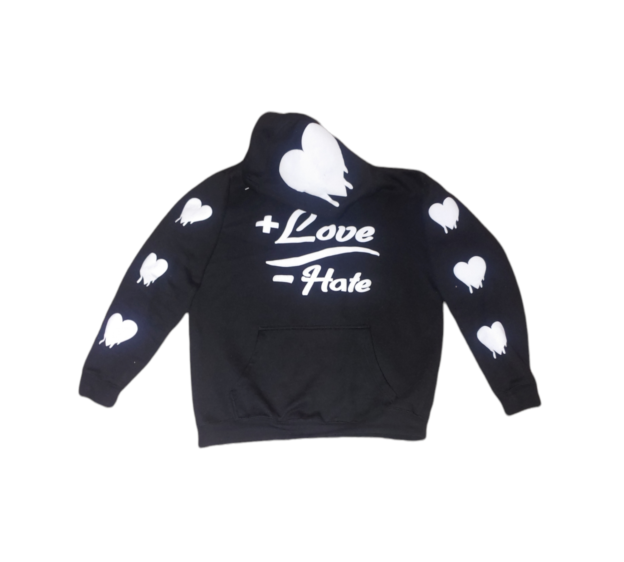 "More Love" Black Hoodie